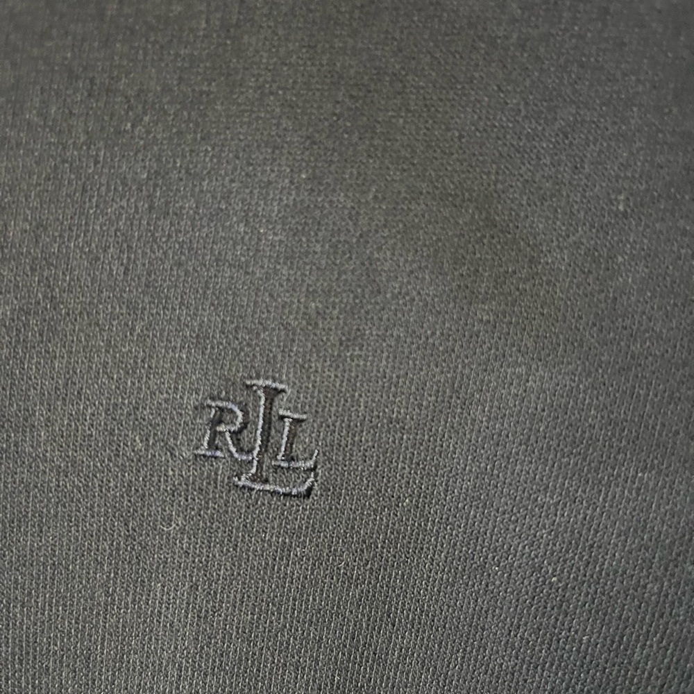 Lauren Ralph Lauren Women’s SZ Large Blue Cotton Jacket Zipper/ Snap W/ Pockets - Picture 7 of 13
